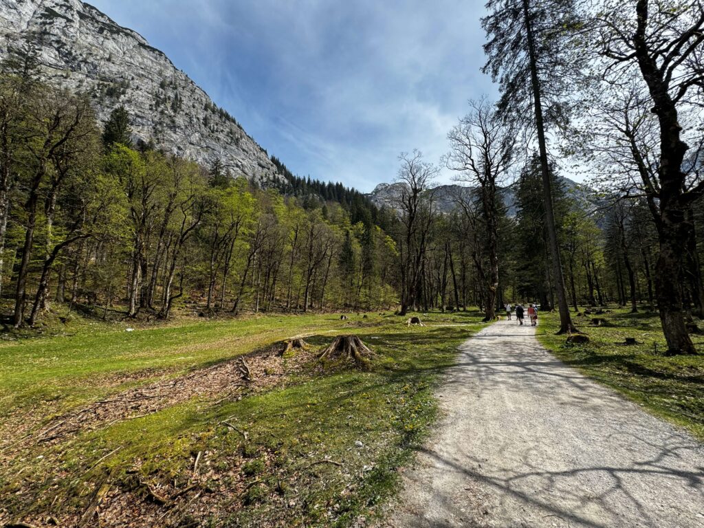 Stezka k Hinterer Gosausee