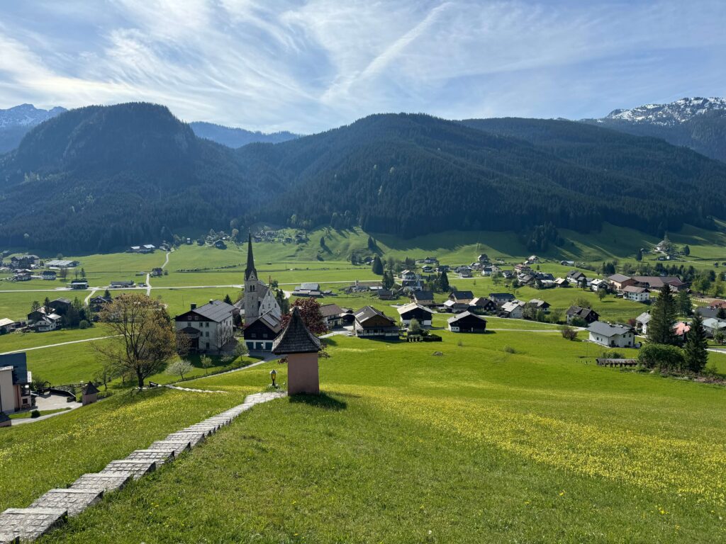 Výhled na Gosau