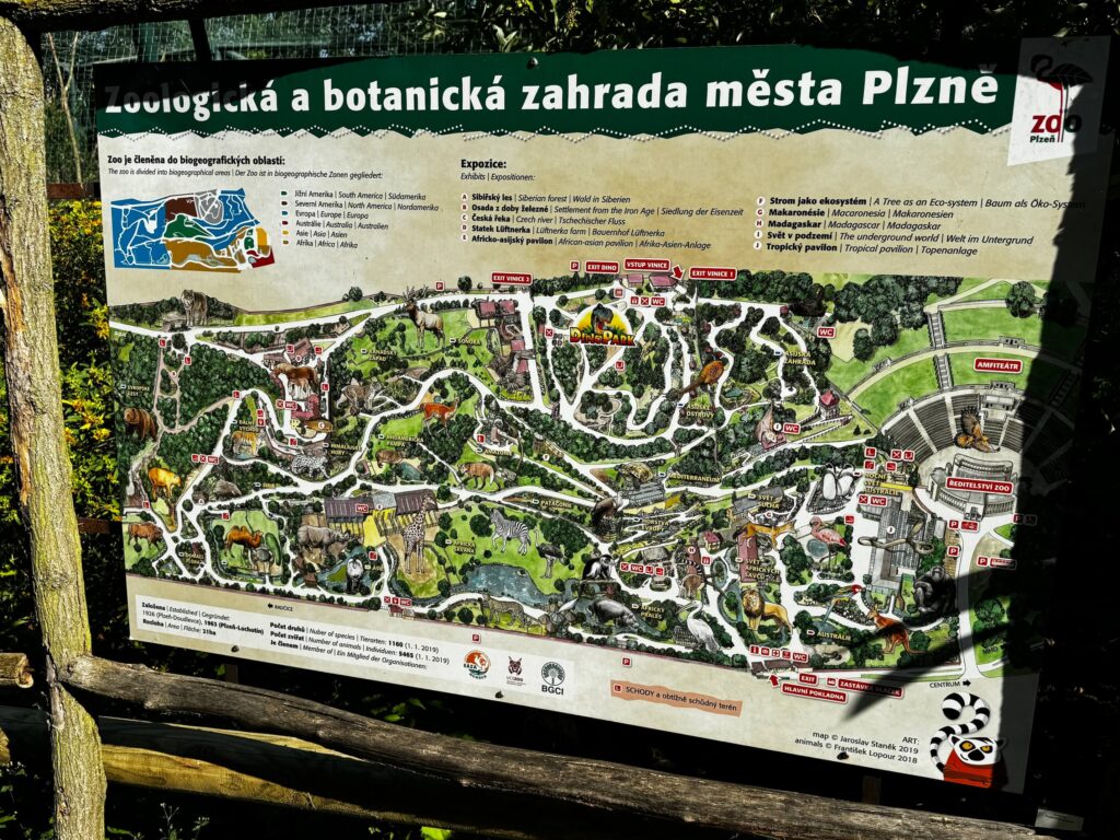 Plánek zoo