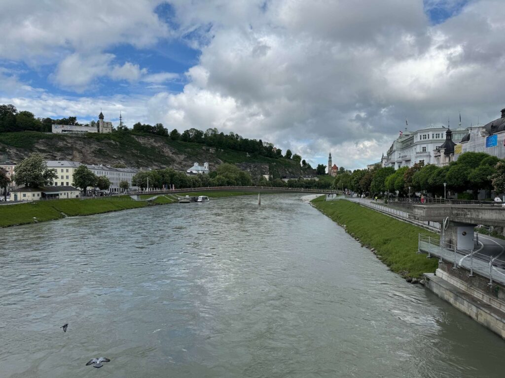 Řeka Salzach