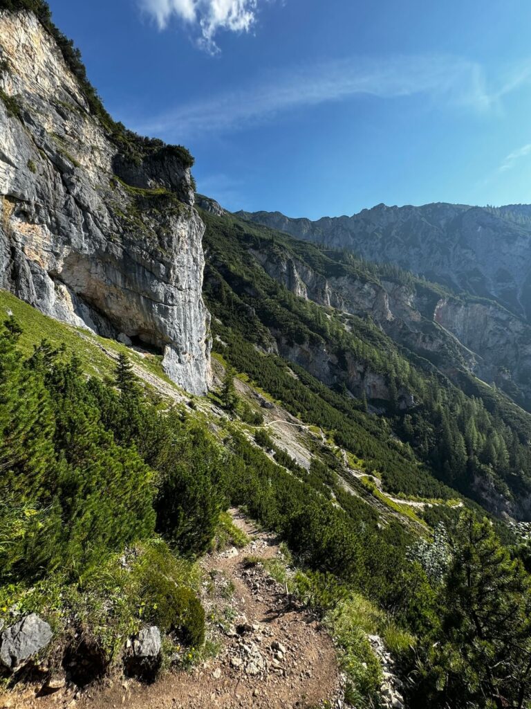 Výstup od Silberkarhütte